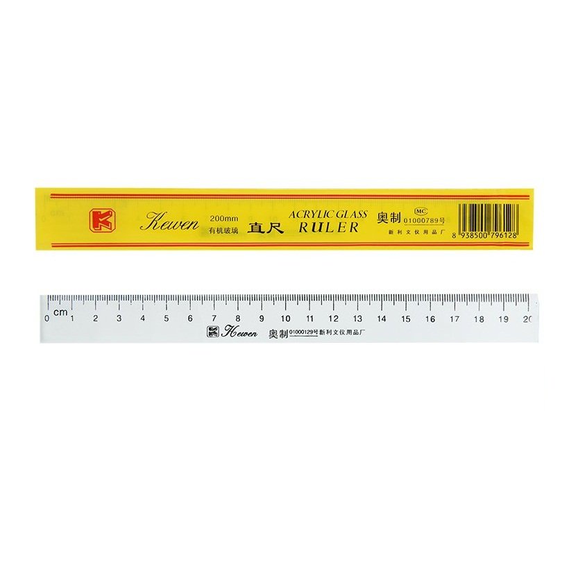 Thước kẻ - Kewen 20cm - 30cm - 1 Cái