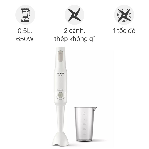Máy xay cầm tay ProMix Philips HR2531/00
