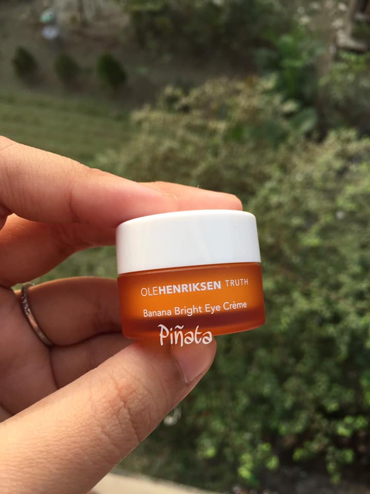 Kem mắt dưỡng sáng, giảm thâm olehenriksen truth banana bright eye cream minisize 3ml