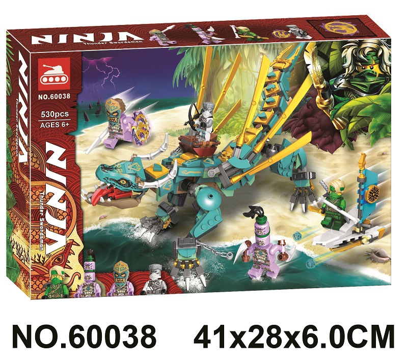 Lego ninjago rồng lửa 60038 đồ chơi lắp ráp cho bé tư duy giáo dục 