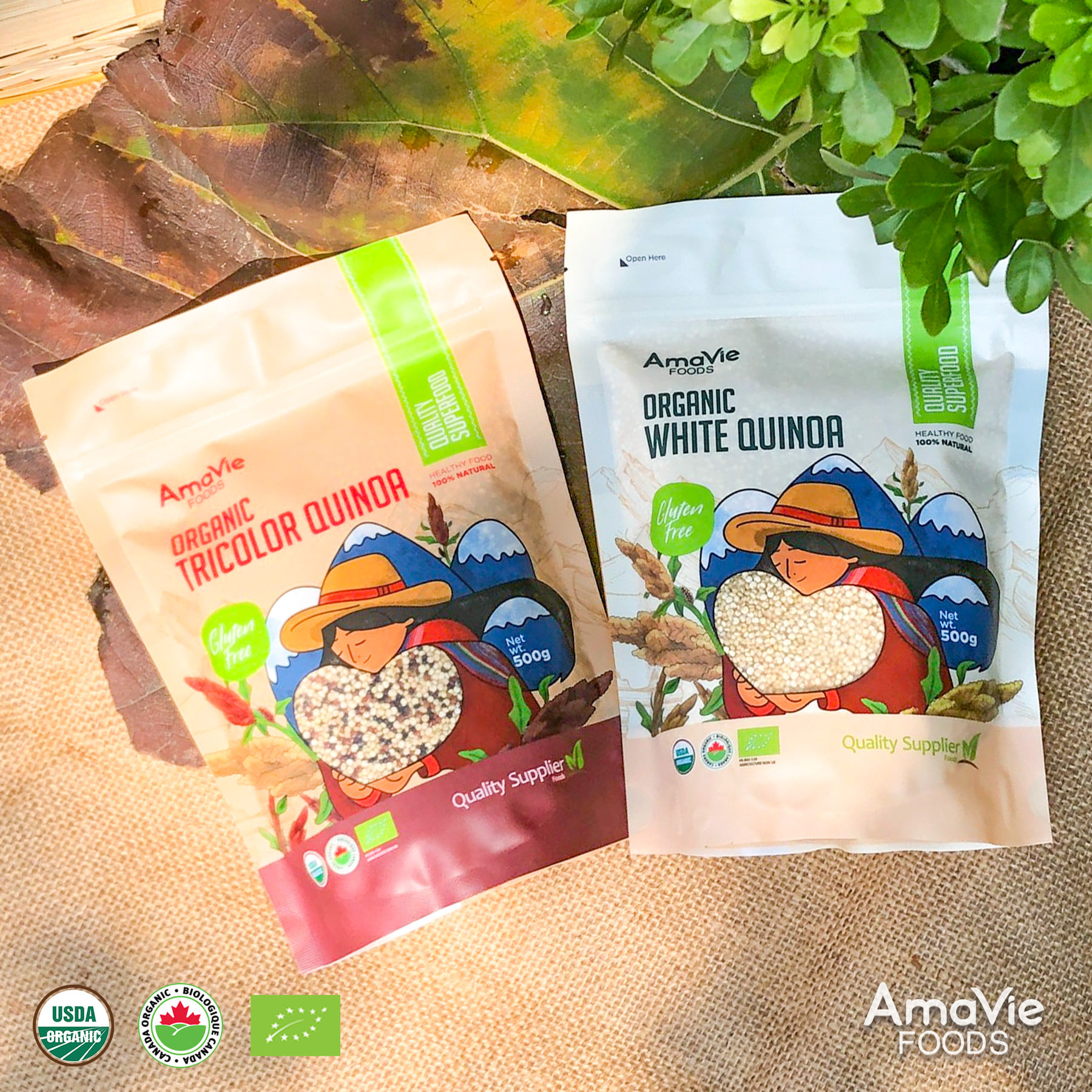 Amavie Foods Organic Quinoa 500g
