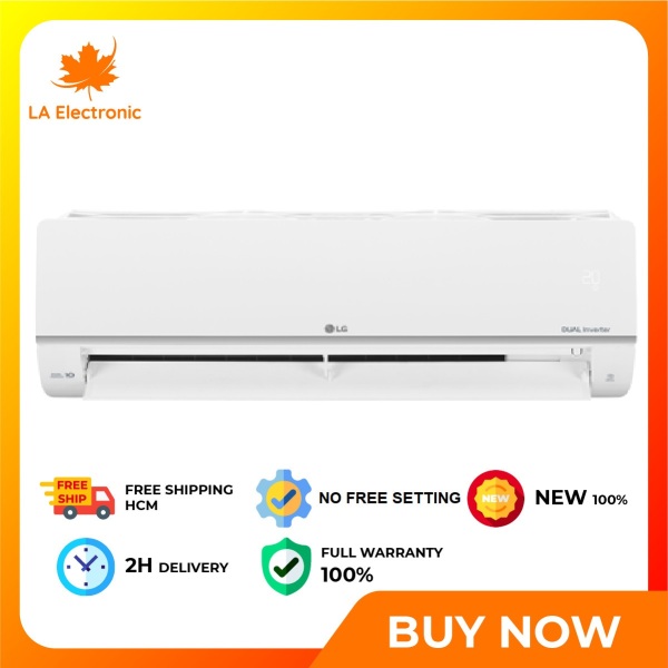 LG Inverter 11200 BTU V13ENH1 Air Conditioner New 2021 - Miễn phí vận chuyển HCM