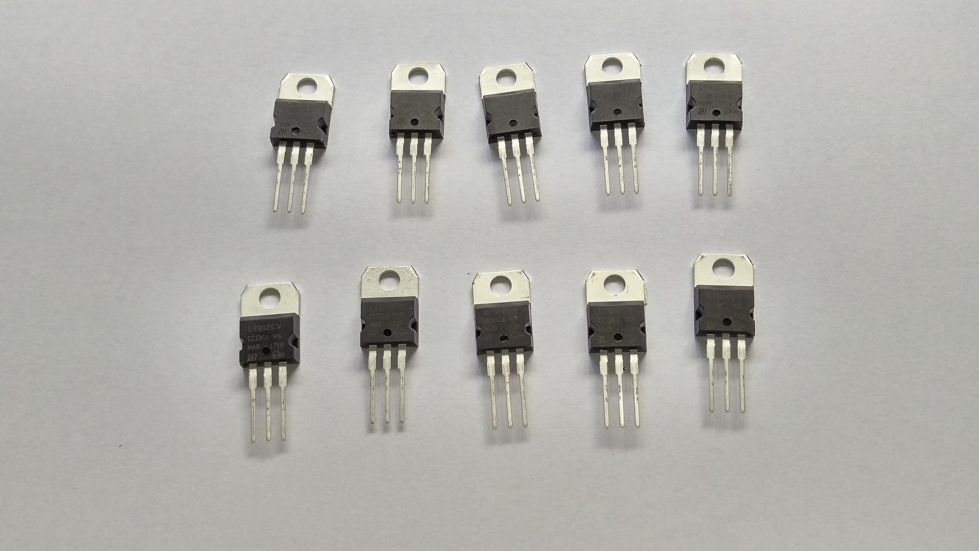 COMBO 10 con IC 7812 ổn áp 12V