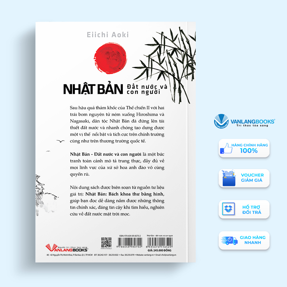 Sách - Nhật Bản - Đất Nước Và Con Người-Vanlangbooks