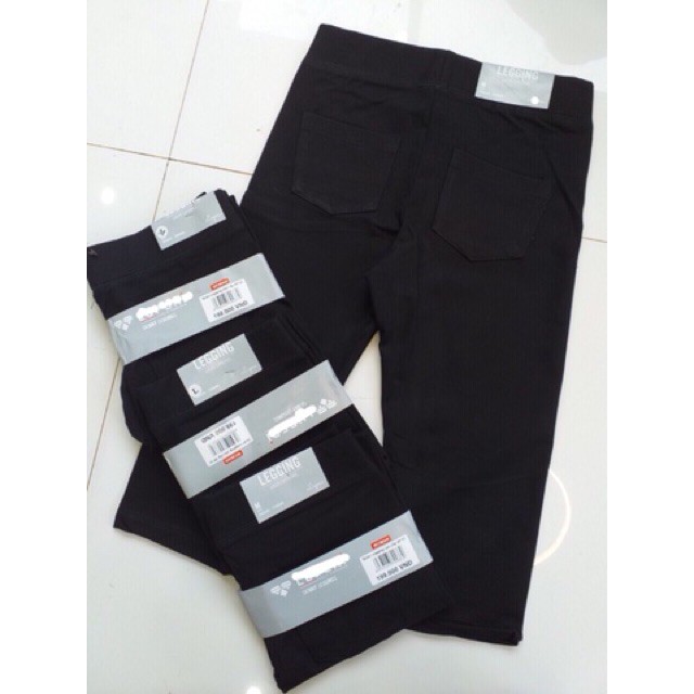 quần legging lu lửng 2 túi sau