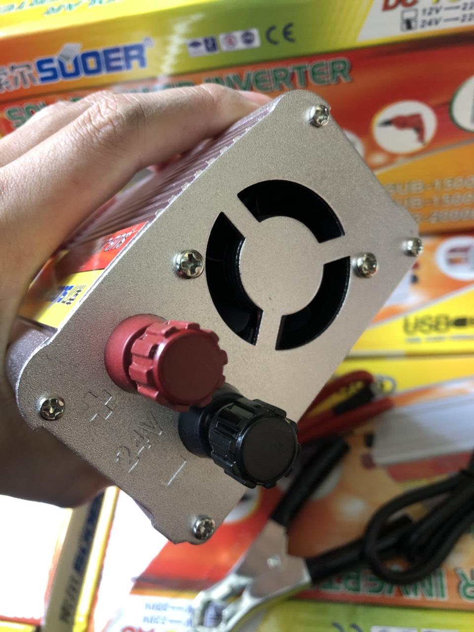 bộ chuyển đổi nguồn 24v lên 220v 2000w suore