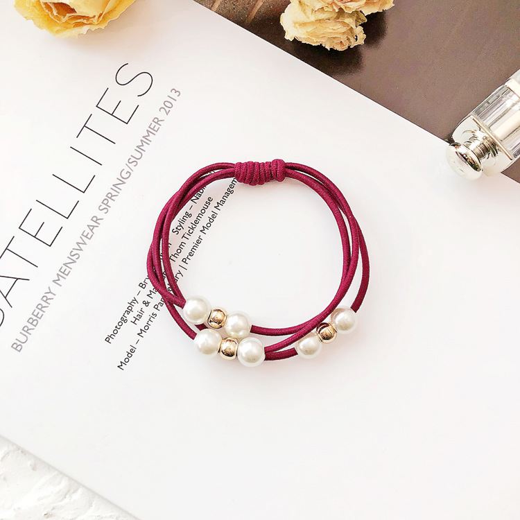 [HCM][Set 10] Dây cột tóc ngọc trai Handmade CT02