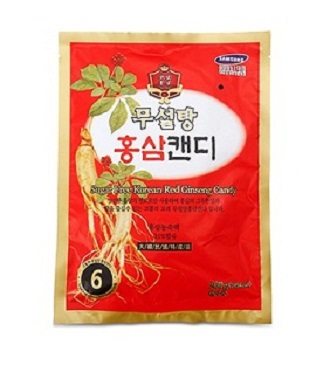 ComBo 5 Gói Kẹo Hồng Sâm Không Đường 200gram