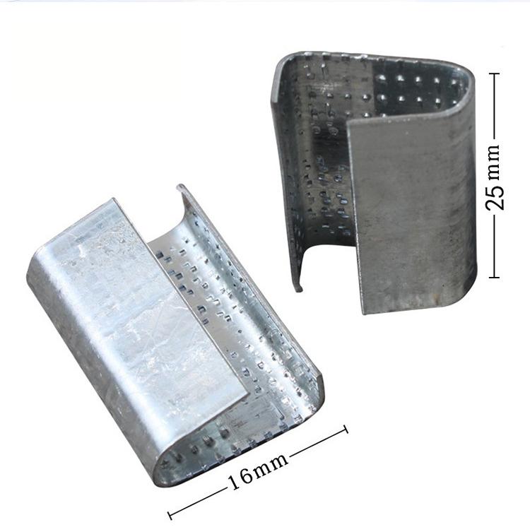 Set 100 khóa đai sắt, bọ sắt đóng dây đai 16x25mm