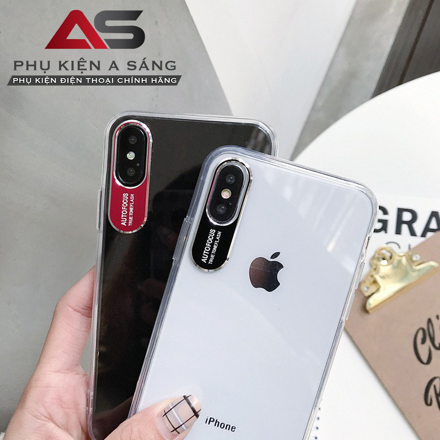 Ốp Auto Focus Trong Suốt Cho IPhone Bảo Vệ Camera