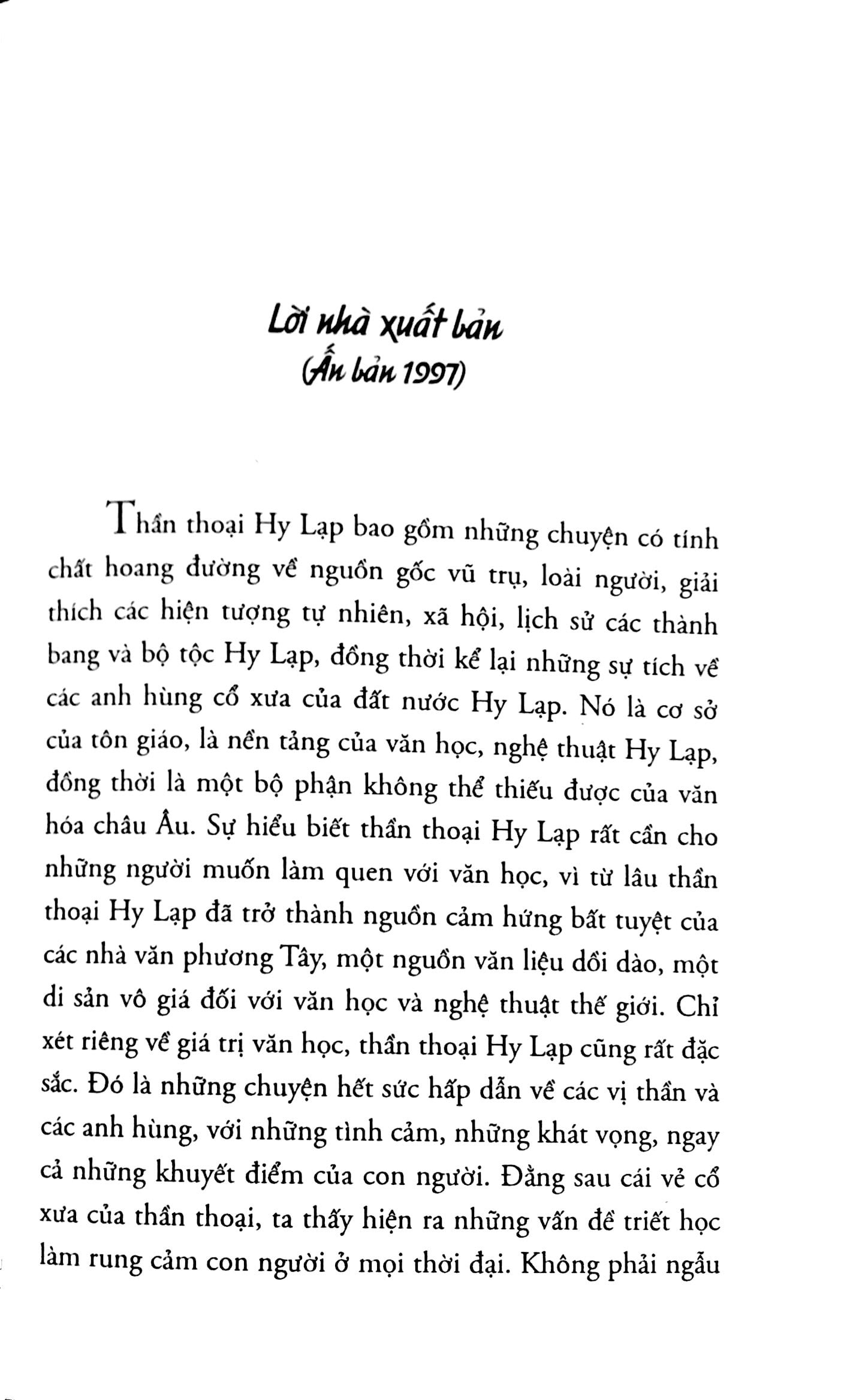 Fahasa - Thần Thoại Hy Lạp