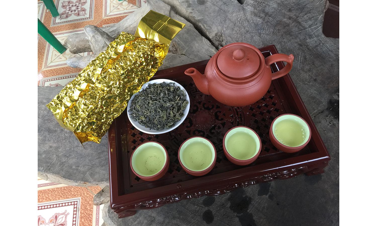 COMBO 1KG Trà (Chè) Bát Tiên nguyên chất - Vụ [thu - đông]