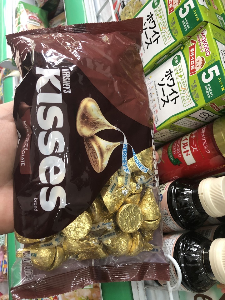 Socola Hershey Kisses Đắng gói 315g
