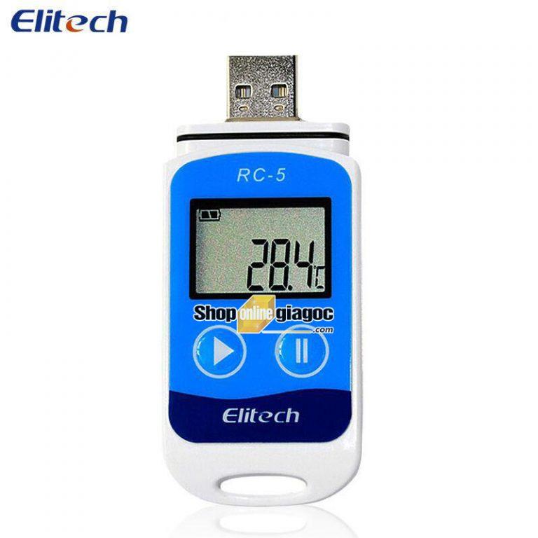 [HCM] Nhiệt Kế Tự Ghi Elitech RC5 (CHƯA GỒM GIẤY HIỆU CHUẨN