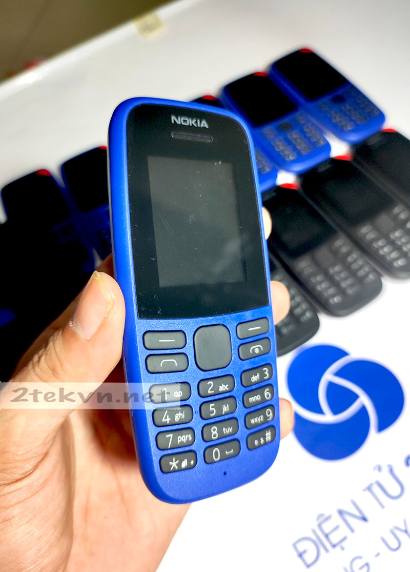 Điện thoại rẻ Nokia 105 (2019) chính hãng 2 sim