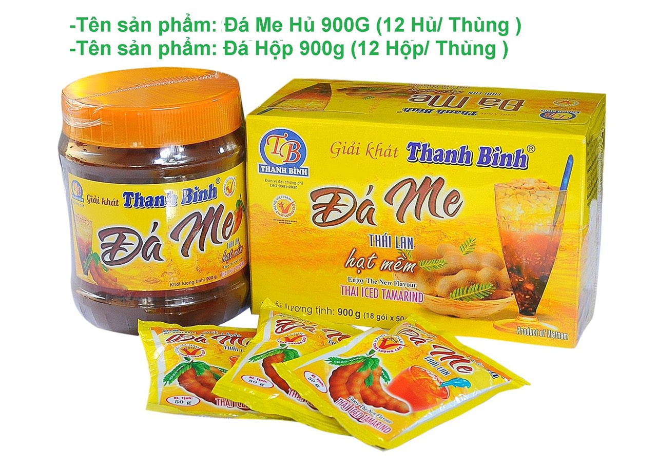 Đá Me Thanh Bình Hủ/Hộp 900g