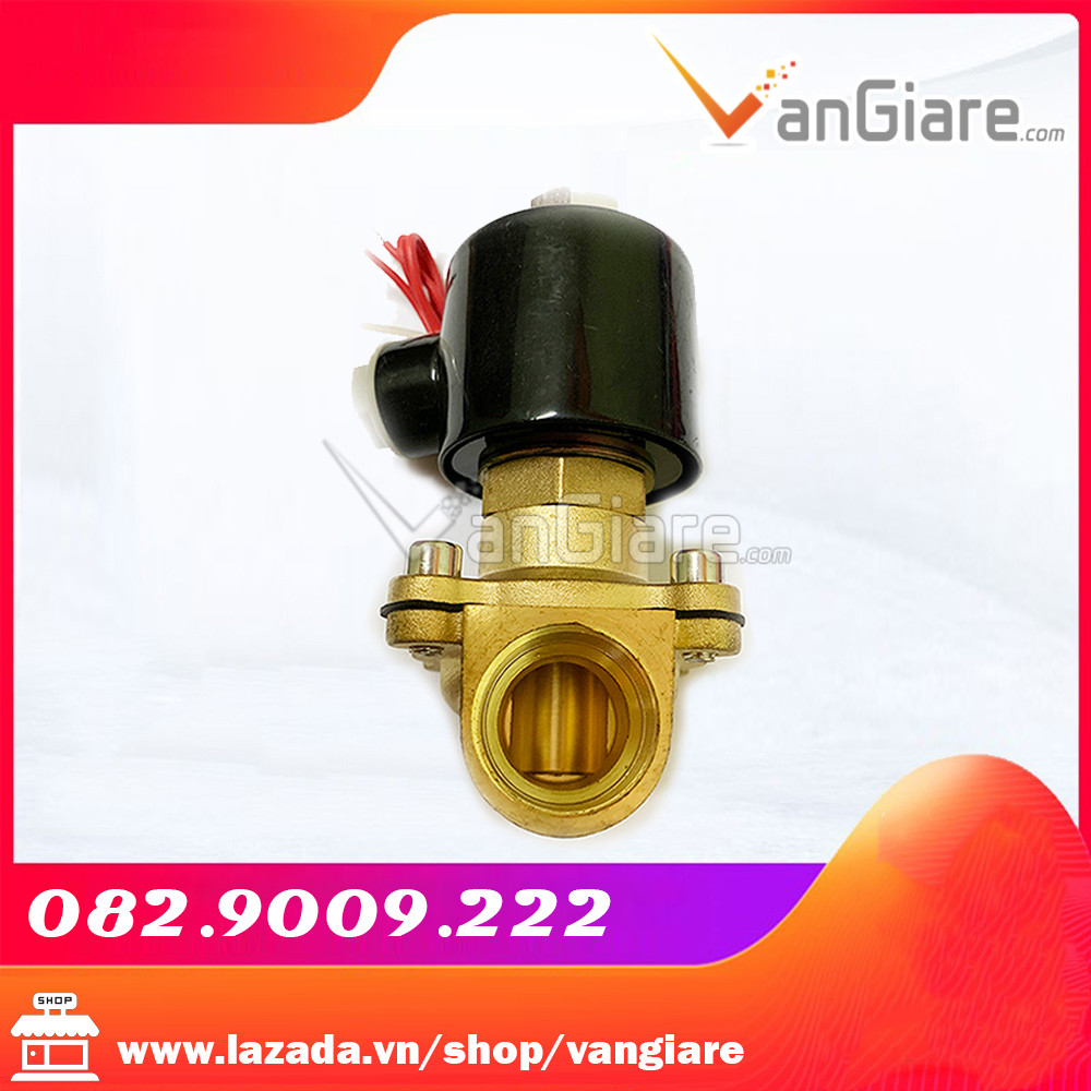 Van điện từ thường mở 27mm điện 12v, 24v, 220v (coil đồng)