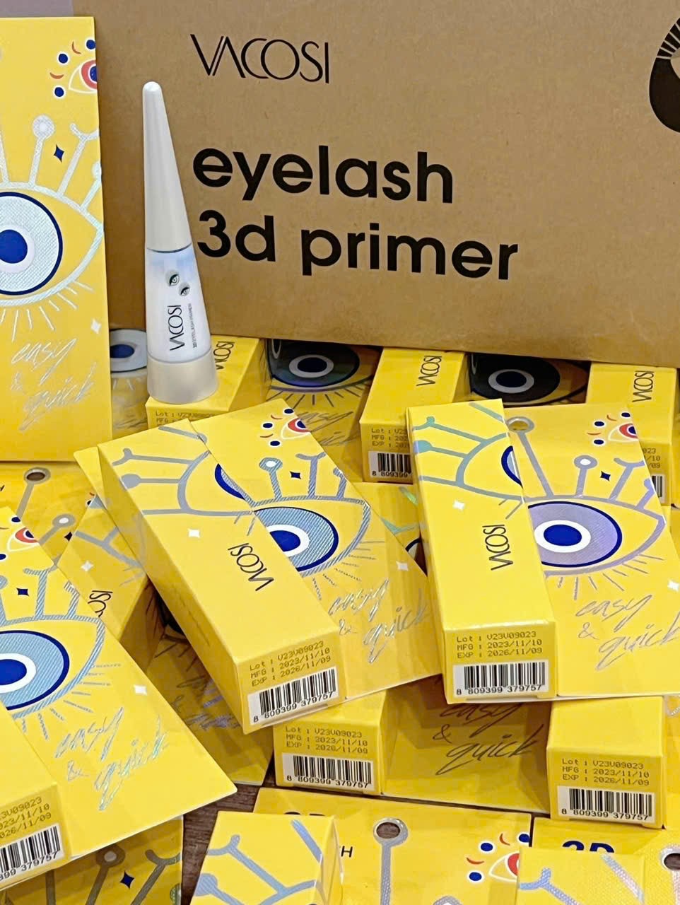 Keo Dán Mi Vacosi Natural Studio Eyelash 3D Adhesive 8ml
