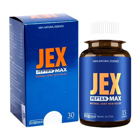 Jex Max - Hỗ trợ giảm đau, tăng cường tái tạo sụn khớp, tăng độ bền, dẻo dai, giảm đau xương khớp