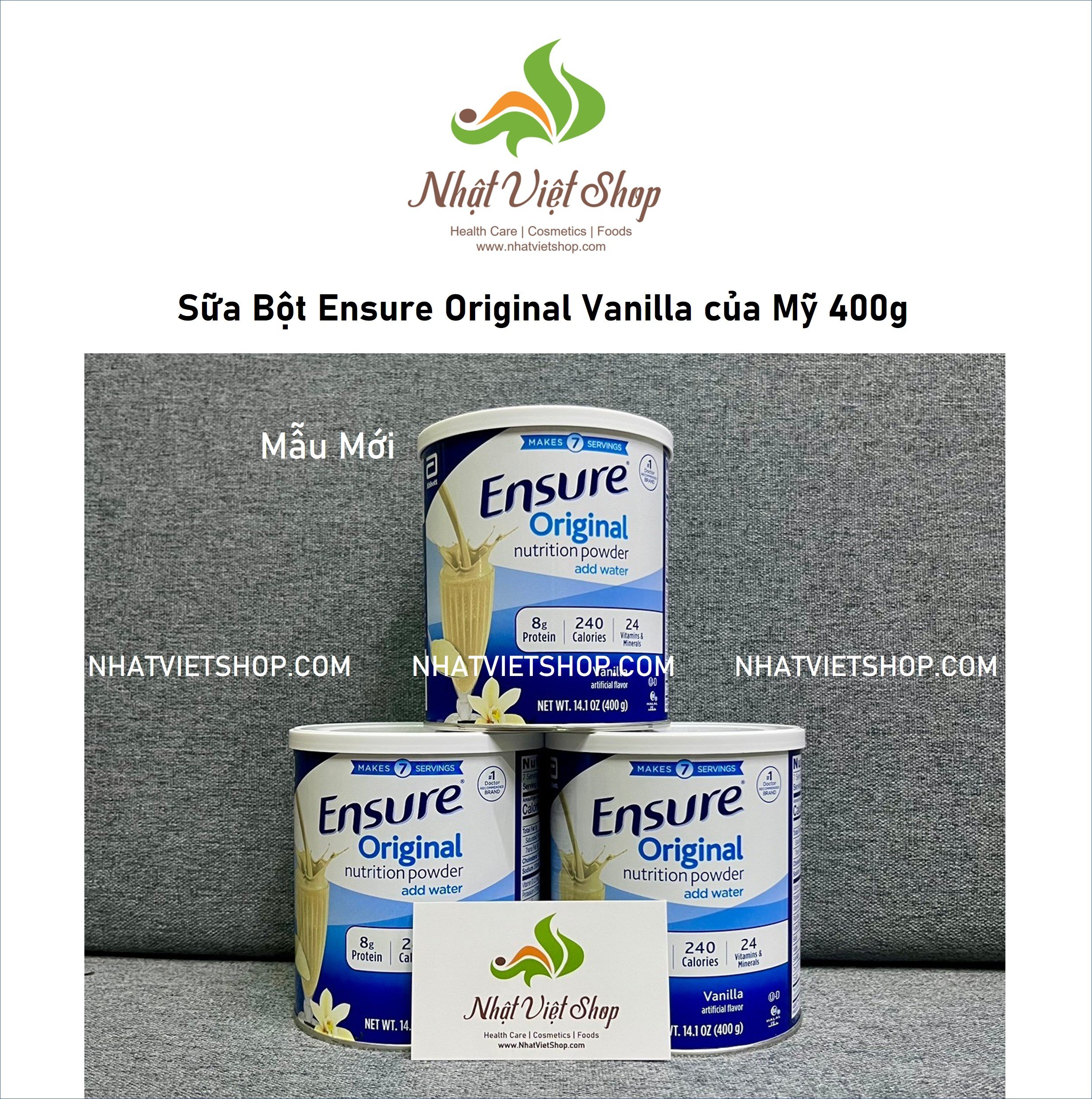 Sữa Bột dinh dưỡng Ensure Úc 850g