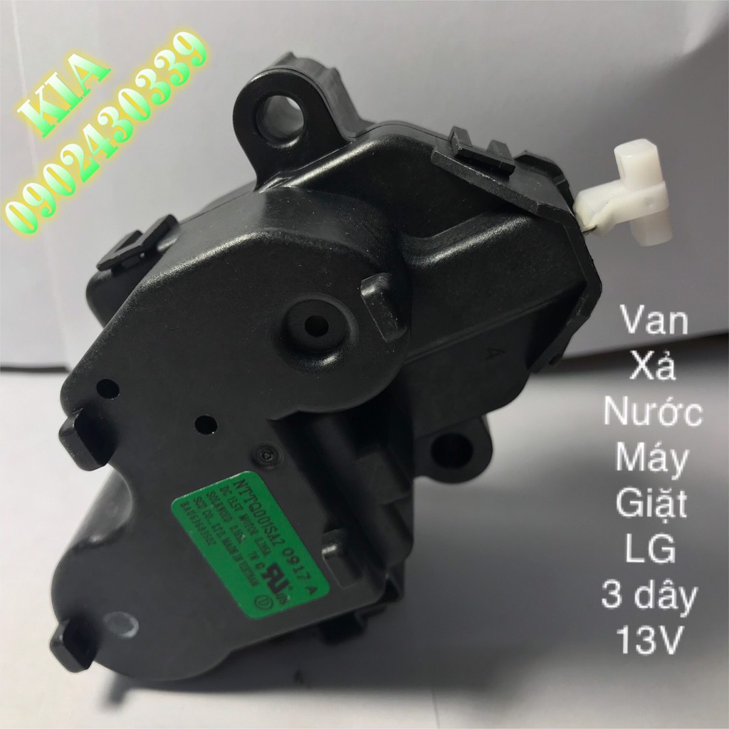 Van xả nước máy giặt lg 3 dây 13vdc