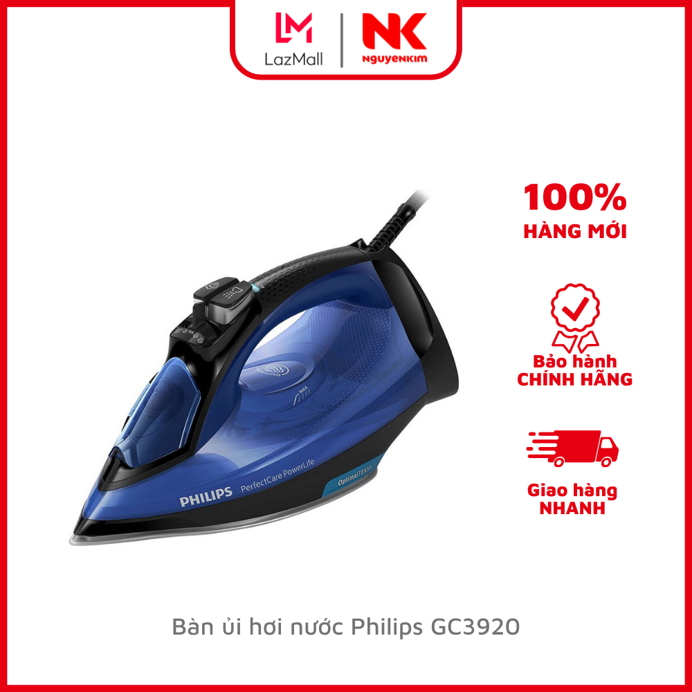 Bàn ủi hơi nước philips gc3920