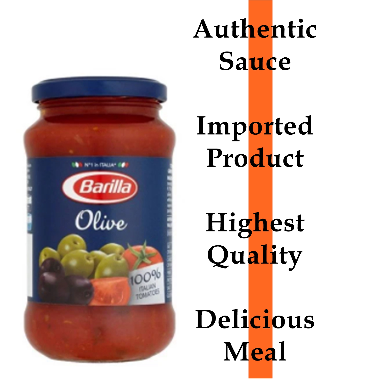 Combo 02 Sốt mỳ Ý spaghetti Basilico, Barilla 2x400g,