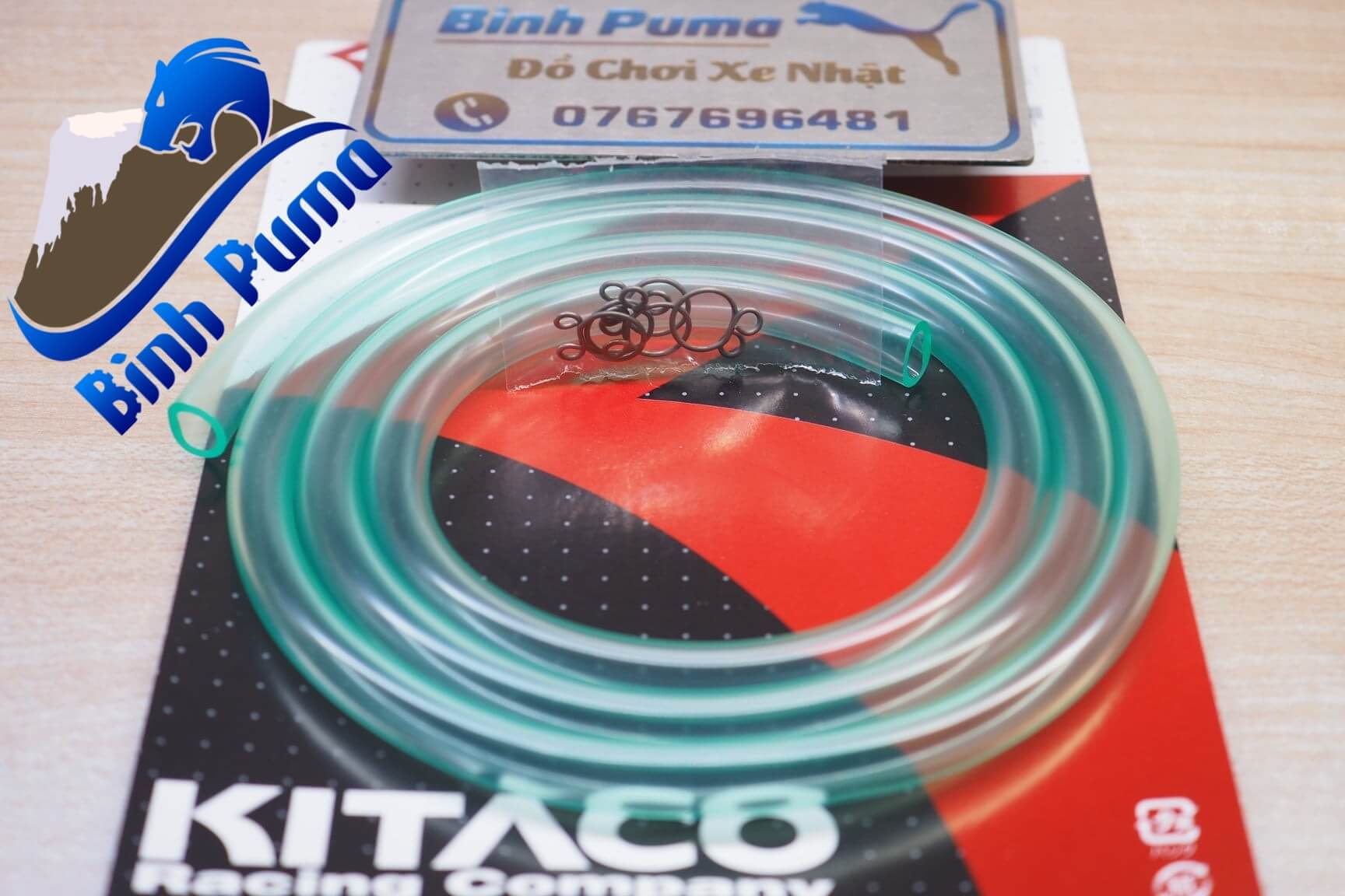 [HCM]COMBO DÂY XĂNG XANH KITACO 6mm & LỌC KN
