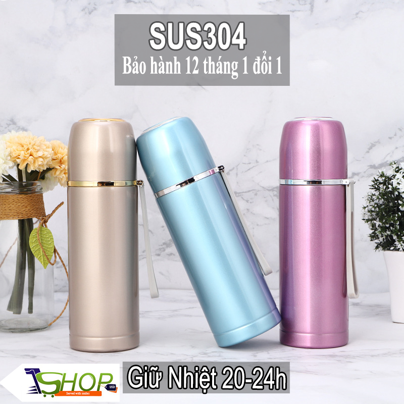 Bình giữ nhiệt cao cấp thép không gỉ - bình nước giữ nhiệt thời trang tiện ích b1