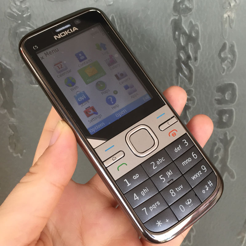 [HCM]Nokia C5 00 siêu đẹp (main zin thay vỏ mới) kèm pin sạc