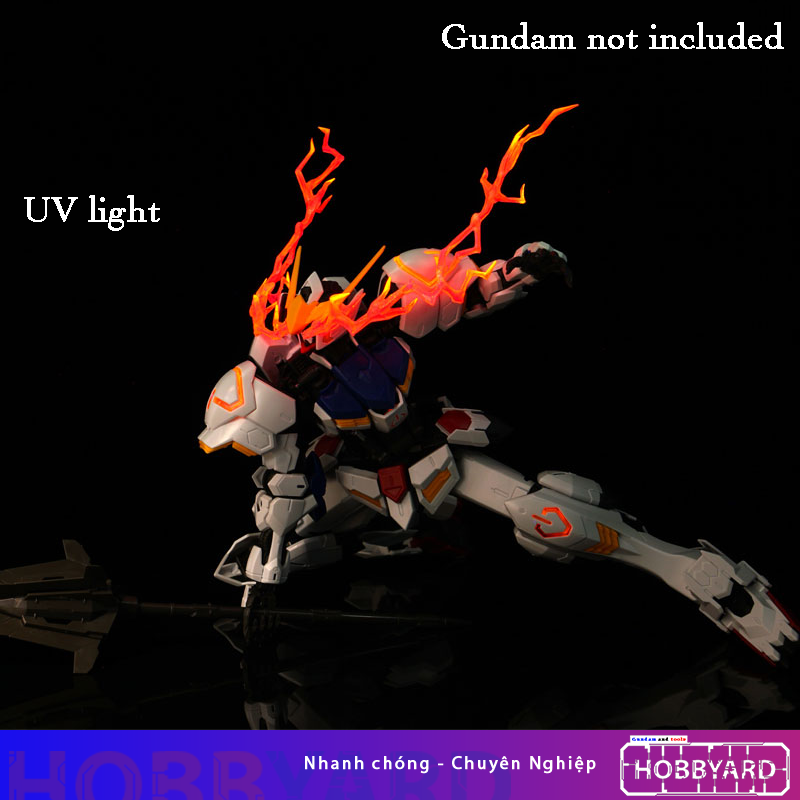 Phụ kiện mô hình - Hiệu ứng Effect lửa mắt cho MG 1/100 Barbatos / Lupus / Rex (không kèm mô hình)