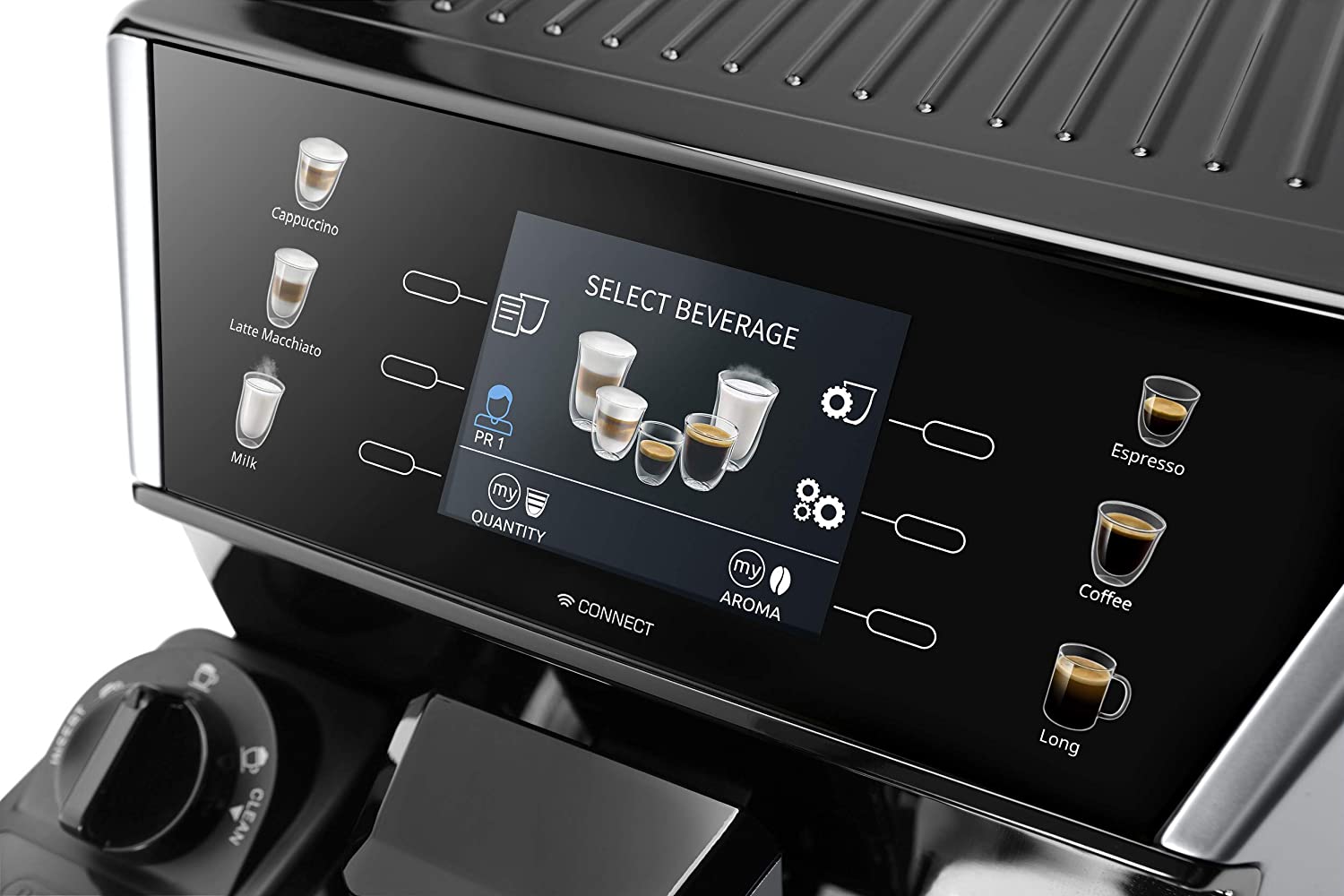 ‎MÁY PHA CÀ PHÊ TỰ ĐỘNG DELONGHI PRIMADONNA CLASS ECAM550.65.SB (Made in Italy)