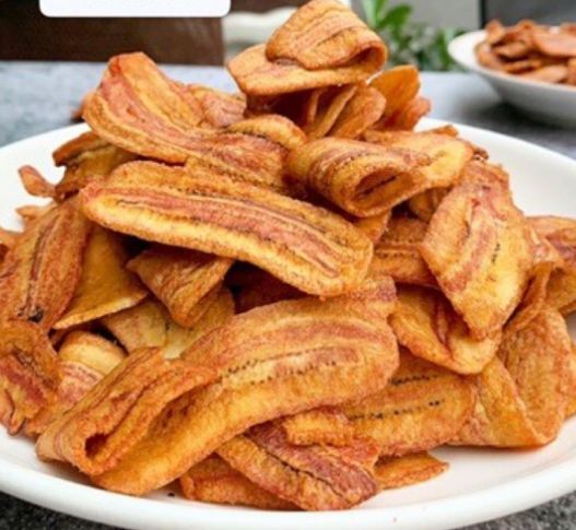 500g chuối sấy mè gừng thơm ngon