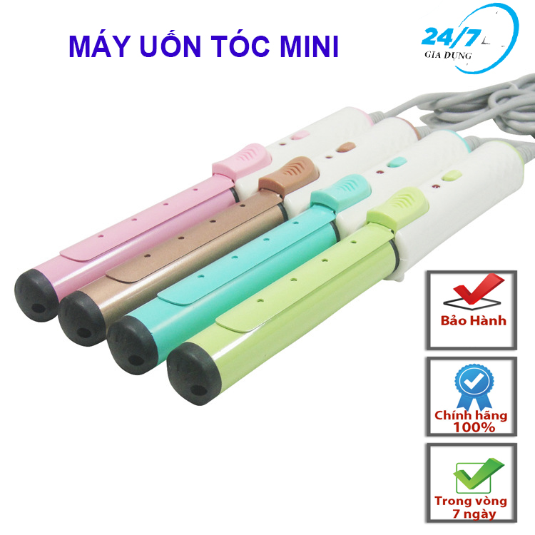 Máy uốn tóc duỗi tóc mini đa năng, máy làm tóc mini, máy là tóc nhỏ gọn, máy uốn tóc, máy uốn tóc xoăn tự động, máy uốn tóc mini, máy uốn tóc xoăn tự động, máy uốn