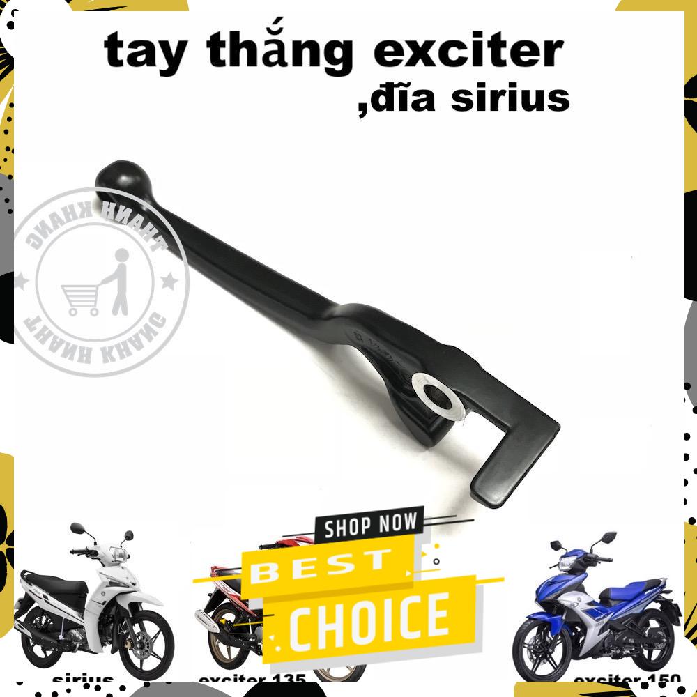 Tay thắng đĩa EXCITER 135, 150, Sirius Thanh Khang 006001259 (Đen)