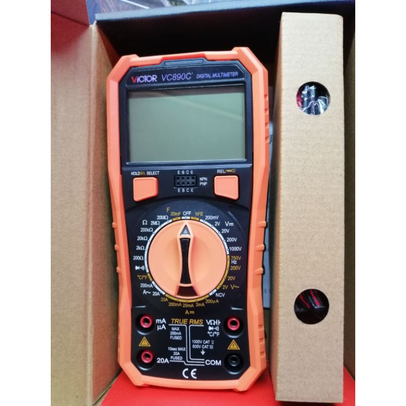 Đồng hồ victor vc 890c+0