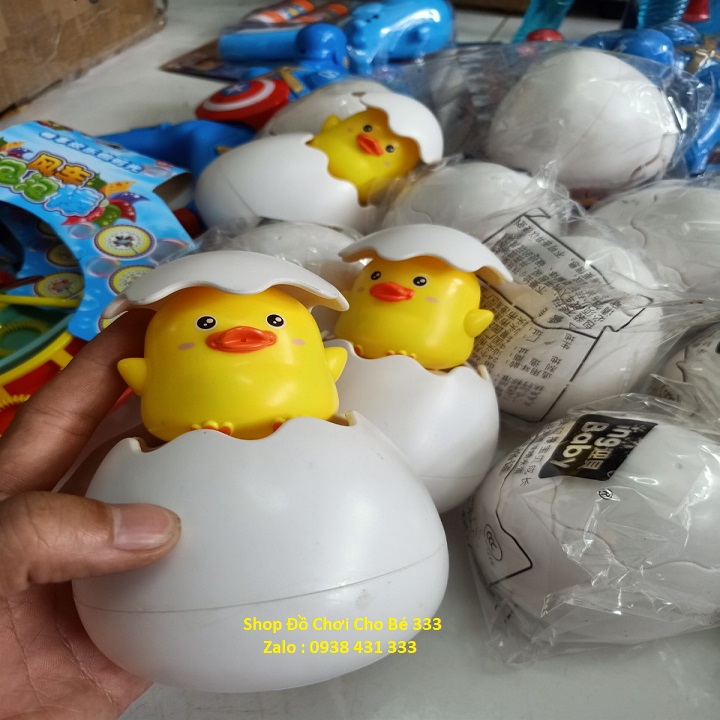 {Đồ chơi nhà tắm} Trứng vịt nở