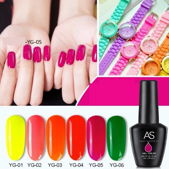 [HCM]Sơn gel AS - màu neon mã YG