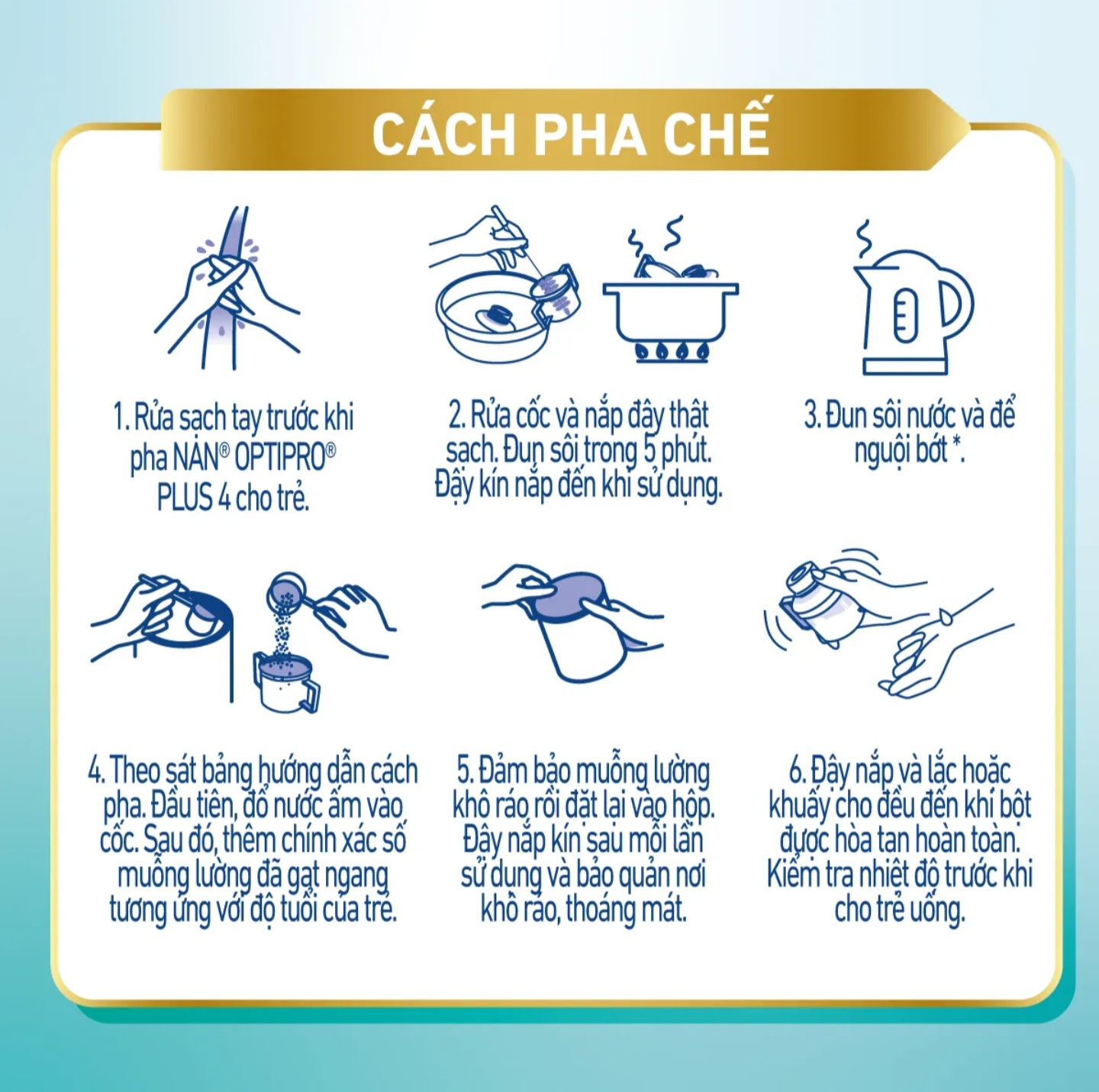 (MẪU MỚI) Sữa Bột Nestlé NAN OPTIPRO PLUS 4 1500g/lon với 5HMO.