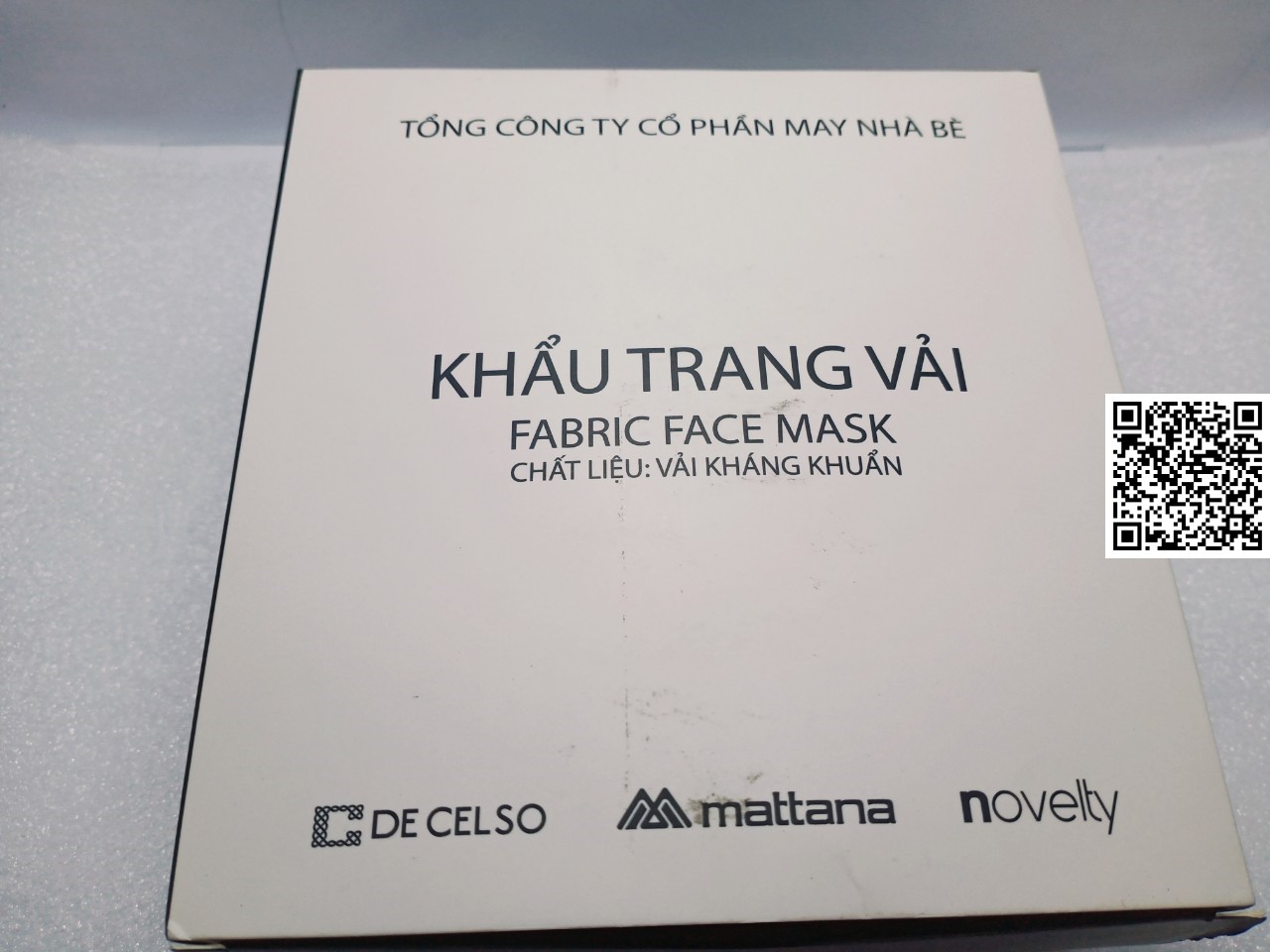 (1 bịch 5 cái ) Khẩu trang vải kháng khuẩn Nhà bè 251