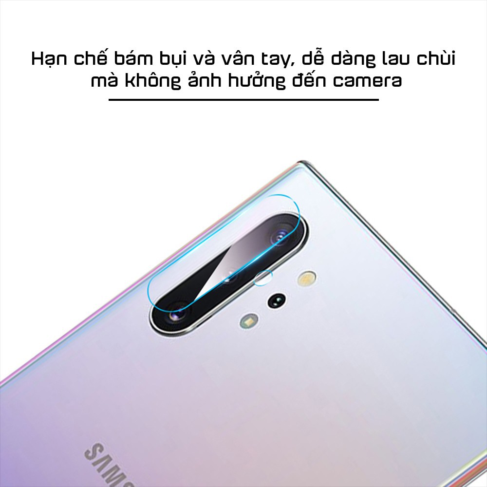 Dán cường lực Nano bảo vệ camera Samsung Note 10/ Note 10 plus