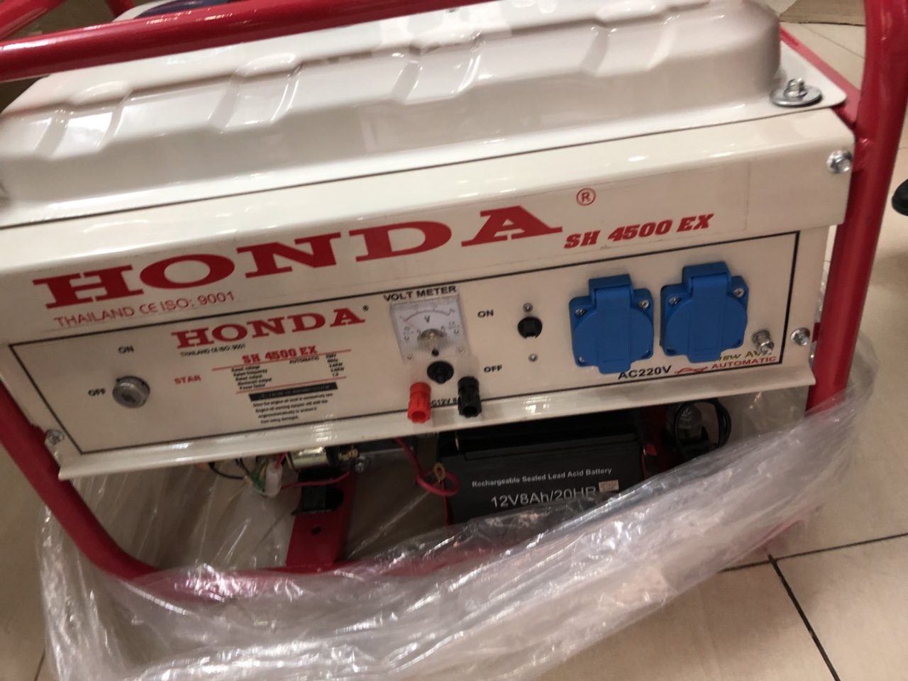 Máy phát điện HONDA ĐỘNG CƠ DẬP NỔI SH4500EX