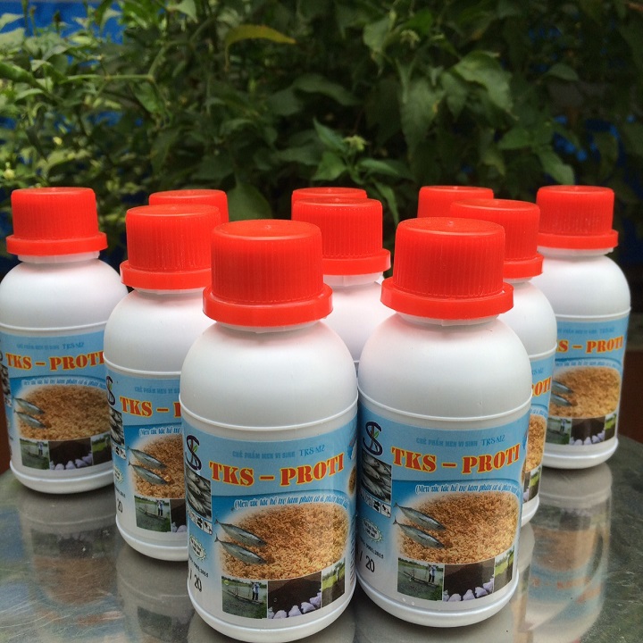 [ CHAI 100ML ] PROTI: Men Xúc Tác Làm Phân Cá, Phân Bánh Dầu