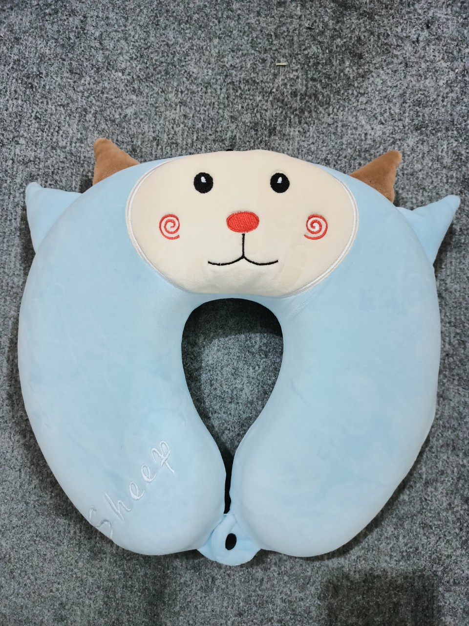 GỐI KÊ CỔ CAO SU NON CHO CHO VĂN PHÒNG