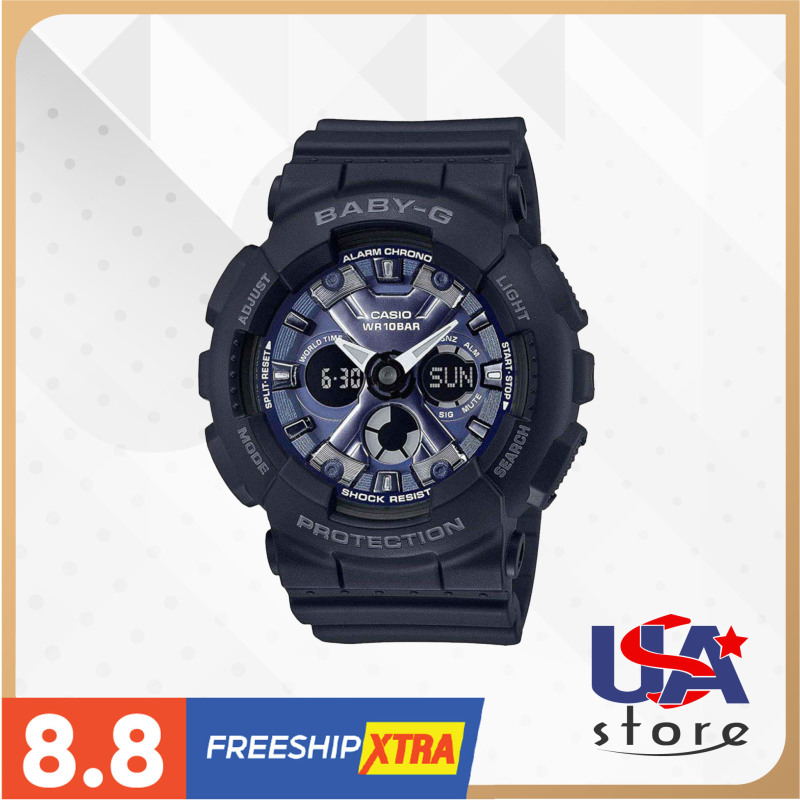 [Bình Dương] Đồng hồ nữ Casio Baby-G BA130-1A2 46.3x43.3mm