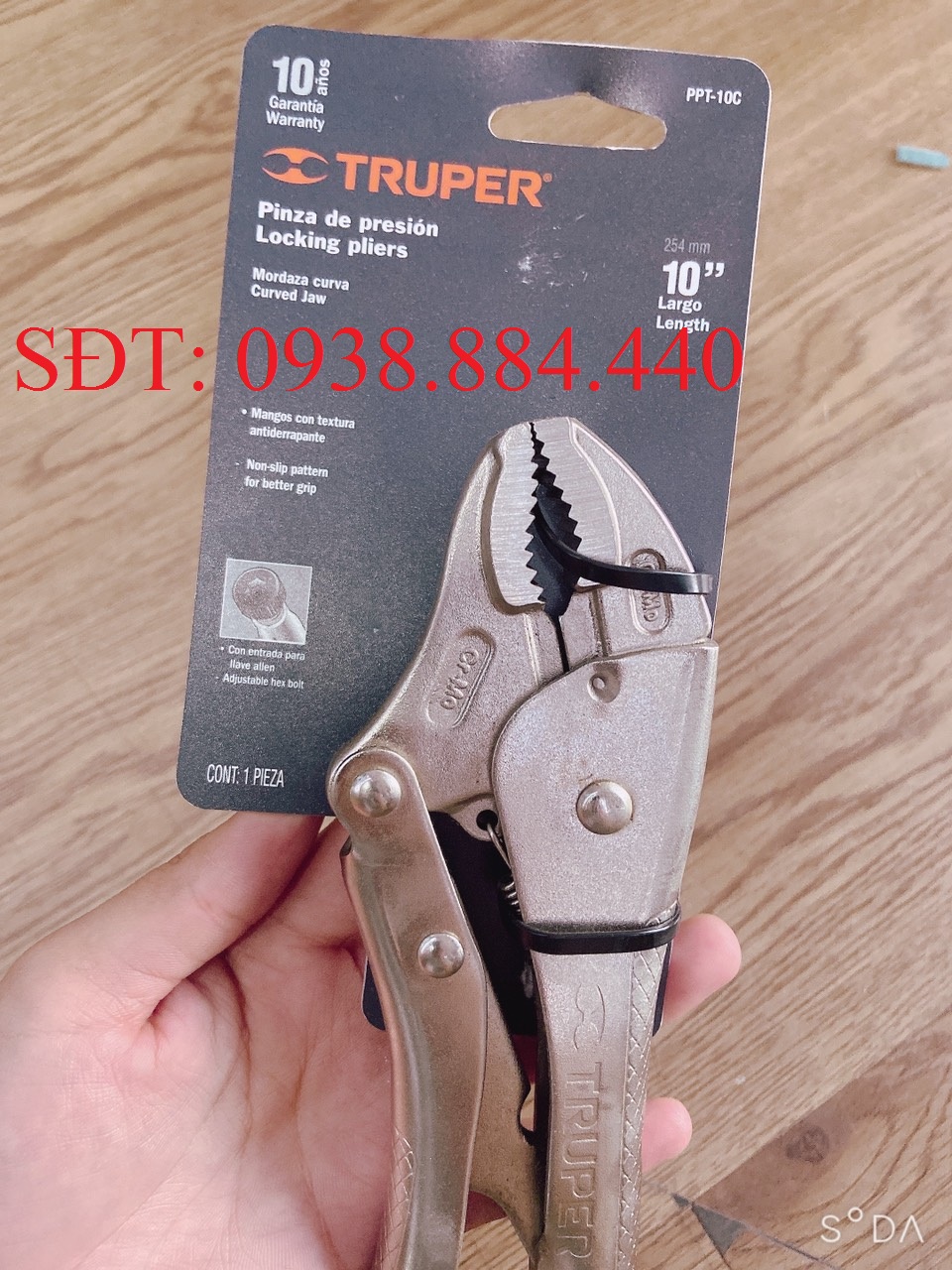 Kềm bấm chết 10in Truper - 17423