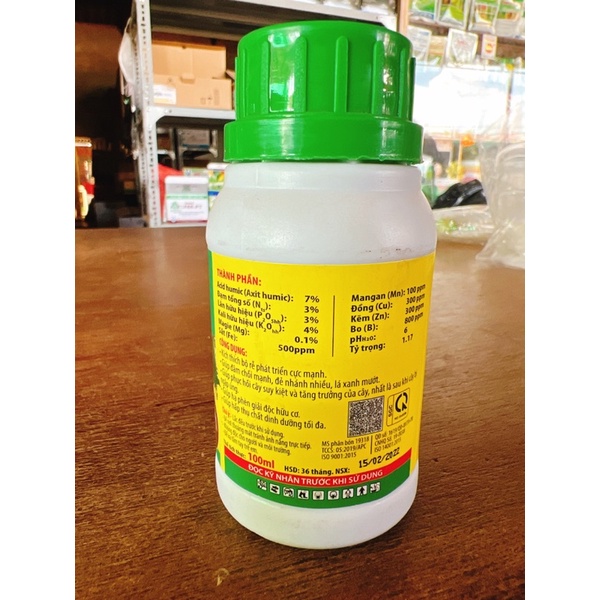 Phân bón lá USA ROOTS ra rễ cực mạnh chai 100ml (phun hoa lan, các loại cây)