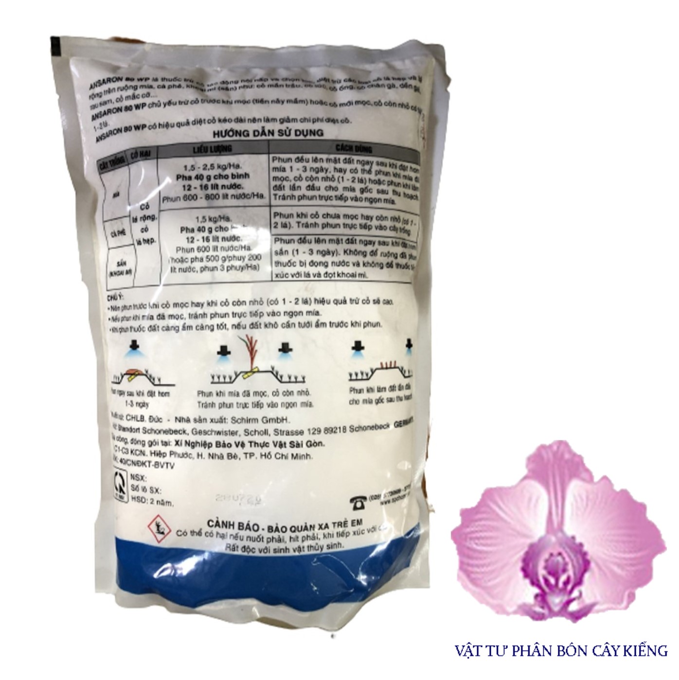 Thuốc Trừ Cỏ Ansaron 80 WP - #012B# 1kg