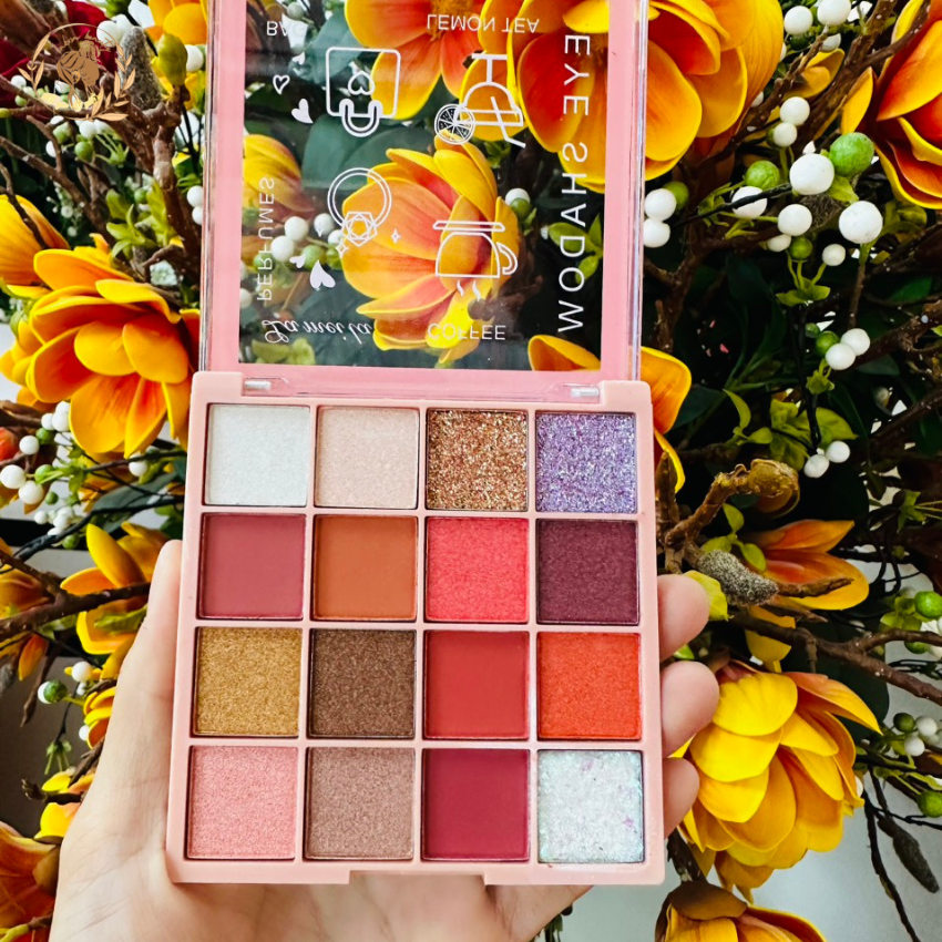 BẢNG Phấn Mắt lamelia Classic 16 Color Eyeshadow Palette C16.