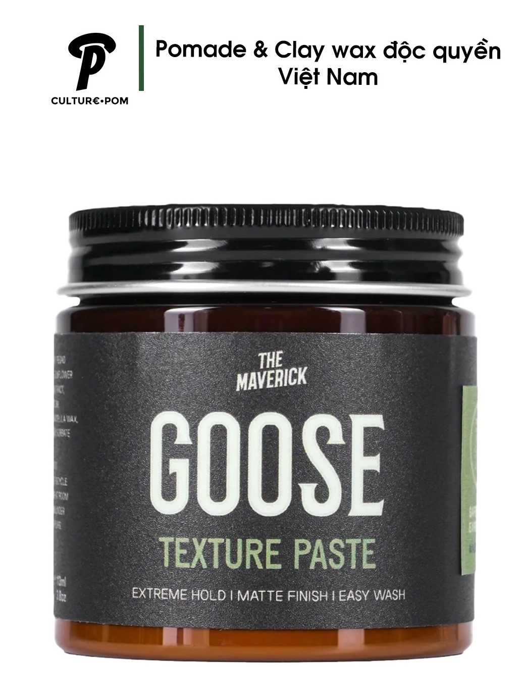 THE MAVERICK CHÍNH HÃNG ⎮ SÁP VUỐT TÓC GOOSE MATTE PASTE